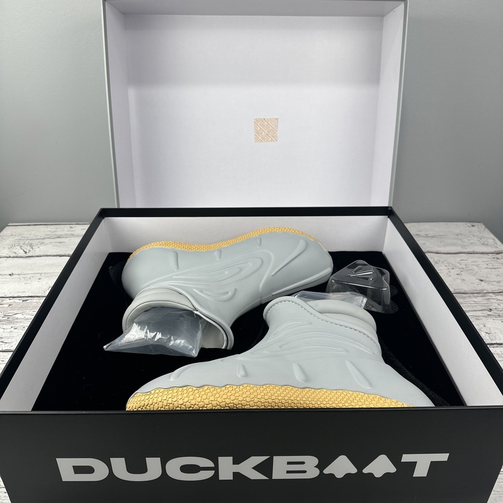 FCTRY LAb x NLE Choppa Duck Boot - Size 12  GRAY SOLD OUT COLOR NEW IN BOX